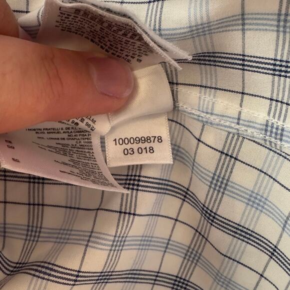 Brooks Brothers Regent Long Sleeve Button Down Checkered Shirt Size XL Preppy - Picture 8 of 12